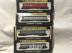 GRAHAM FARISH N GAUGE JOB LOT OF 4x VARIOUS 100 TON TANKER WAGONS BP ETC/ TEXACO