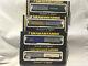 GRAHAM FARISH N GAUGE JOB LOT OF 4x VARIOUS BOGIE WAGONS WITH 30ft CONTAINERS