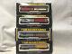 GRAHAM FARISH N GAUGE JOB LOT OF 4x VARIOUS BOGIE WAGONS WITH 30ft CONTAINERS