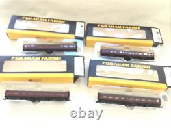 GRAHAM FARISH N GAUGE JOB LOT OF 4x VARIOUS BR MK1 MAROON COACHES