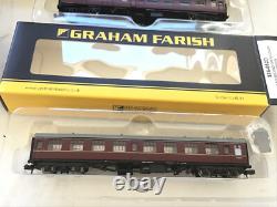 GRAHAM FARISH N GAUGE JOB LOT OF 4x VARIOUS BR MK1 MAROON COACHES