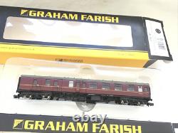 GRAHAM FARISH N GAUGE JOB LOT OF 4x VARIOUS BR MK1 MAROON COACHES