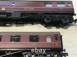 GRAHAM FARISH N GAUGE JOB LOT OF 4x VARIOUS MAROON / CRIMSON LAKE COACHES
