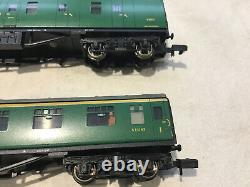 GRAHAM FARISH N GAUGE JOB LOT OF 4x VARIOUS MK1 GREEN COACHES BOXED