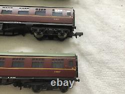 GRAHAM FARISH N GAUGE JOB LOT OF 4x VARIOUS MK1 MAROON COACHES BOXED