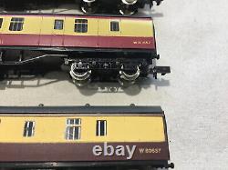 GRAHAM FARISH N GAUGE JOB LOT OF 5x BR MK1 BRAKE GANGWAY COACHES CRIMSON & CREAM