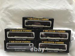 GRAHAM FARISH N GAUGE JOB LOT OF 5x VARIOUS MK1 MAROON COACHES BOXED