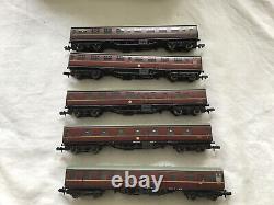 GRAHAM FARISH N GAUGE JOB LOT OF 5x VARIOUS MK1 MAROON COACHES BOXED