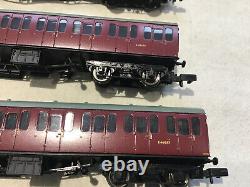 GRAHAM FARISH N GAUGE JOB LOT OF 5x VARIOUS MK1 SUBURBAN CRIMSON COACHES