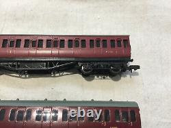 GRAHAM FARISH N GAUGE JOB LOT OF 5x VARIOUS MK1 SUBURBAN CRIMSON COACHES