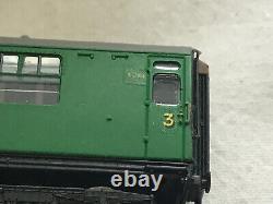 GRAHAM FARISH N GAUGE JOB LOT OF 5x VARIOUS SR GREEN BULLEID COACHES -RENUMBERED