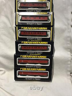 GRAHAM FARISH N GAUGE JOB LOT OF 6x VARIOUS ROYAL MAIL COACHES