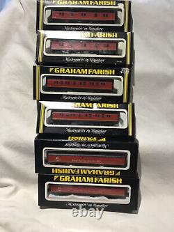 GRAHAM FARISH N GAUGE JOB LOT OF 6x VARIOUS ROYAL MAIL COACHES