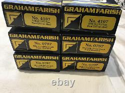 GRAHAM FARISH N GAUGE JOB LOT OF 6x VARIOUS ROYAL MAIL COACHES
