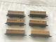GRAHAM FARISH N GAUGE JOB LOT OF 6x VARIOUS TEAK 4 WHEEL COACHES UNBOXED