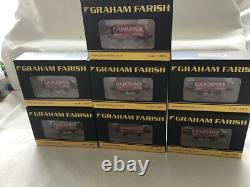 GRAHAM FARISH N GAUGE JOB LOT OF 7x 377-086 E & A SHADRACK 7 PLANK WAGONS