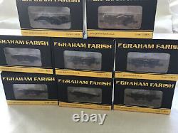 GRAHAM FARISH N GAUGE JOB LOT OF 8x 373-652A BITUMULS 14T TANK WAGONS BOXED