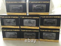 GRAHAM FARISH N GAUGE JOB LOT OF 8x 377-151A MUSGRAVE 8 PLANK WAGONS