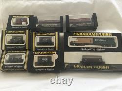GRAHAM FARISH N GAUGE JOB LOT OF 9x VARIOUS WAGONS BOXED