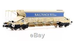 Graham Farish'n' Gauge Rake Of 4 Railtrack Jja Mk2 Auto-ballaster Wagons (8p)