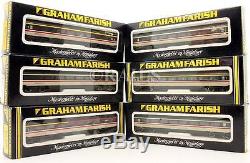 Graham Farish'n' Gauge Rake Of 6 Assorted Intercity Mk3 Coaches (1z)
