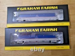 GRAHAM FARISH N Gauge 373-811 HKA BOGIE HOPPER WAGON'NATIONAL POWER' LIVERY x 2