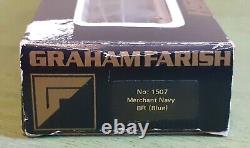 GRAHAM FARISH No 1507 N GAUGE MERCHANT NAVY CLASS'CHANNEL PACKET' B. R. BLUE