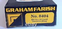 GRAHAM FARISH No 8404 N GAUGE B. R. CLASS 50 DIESEL LOCOMOTIVE'TEMERAIRE