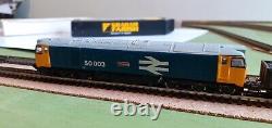 GRAHAM FARISH No 8404 N GAUGE B. R. CLASS 50 DIESEL LOCOMOTIVE'TEMERAIRE