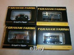 Graham Farish Rake Of 15 Wagons Job Lot Boxed N Gauge