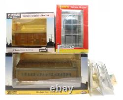 G. Farish/ Hornby'n' Gauge Lot Of 6 Assorted Buildings & Figure Packs