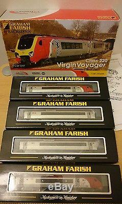 Gra/Farish class 220 Virgin voyager, dcc fitted (N guage)