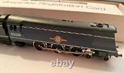 Graham Farish 1507 N Gauge Locomotive Merchant Navy BR Blue 35001 Boxed + Cert
