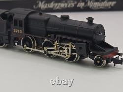 Graham Farish 1851 N Gauge Crab Loco No. 2715 LMS Lined Black Boxed