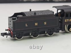 Graham Farish 1851 N Gauge Crab Loco No. 2715 LMS Lined Black Boxed