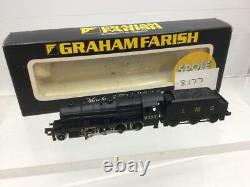 Graham Farish 1901 N Gauge LMS Black Class 8F 8177 (L2)
