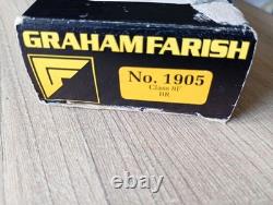 Graham Farish 1905 N Gauge Class 8F 48476 LMS Black Locomotive Serviced In Box