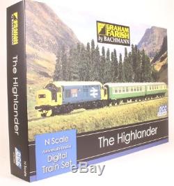 Graham Farish 370-048EB N Gauge The Highlander Digital Train Set, BRAND NEW
