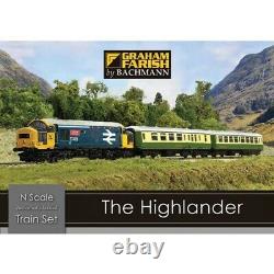 Graham Farish 370-048 The Highlander Set. 37418. DCC Fitted. No Controller