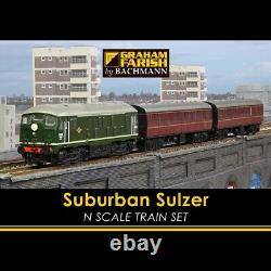 Graham Farish 370-062 Suburban Sulzer Train Set N Gauge