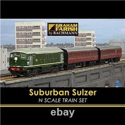 Graham Farish 370-062 Suburban Sulzer Train Set N Gauge BNIB