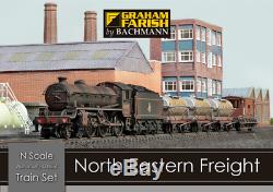 Graham Farish 370-090 North Eastern Freight Train Set N Gauge