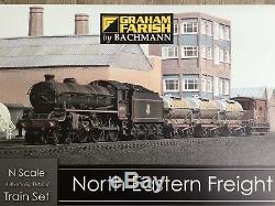 Graham Farish 370-090 North Eastern Freight train set N Gauge new freepost