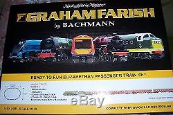 Graham Farish 370-100X Elizabethan Passenger Set Ready to Run NEARMINT POST PAID