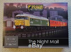 Graham Farish 370-130 The Night Mail N Gauge Train Set Class 47