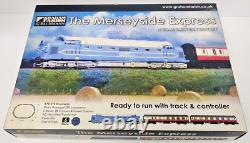 Graham Farish 370-275 DP1 Deltic Merseyside Express Train Set N Gauge V. Rare NEW