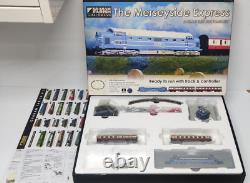 Graham Farish 370-275 DP1 Deltic Merseyside Express Train Set N Gauge V. Rare NEW