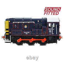 Graham Farish 371-015ESF N Gauge Class 08 08833 BR/GER Lined Blue Early Crest Li