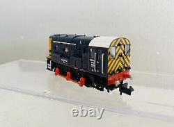 Graham Farish 371-015E N Gauge Class 08 08833 BR/GER Lined Blue Early Crest Live