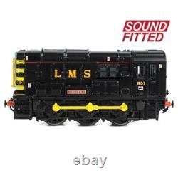 Graham Farish 371-020DBSF Class 08 601'Spectre' LMS Black N Gauge